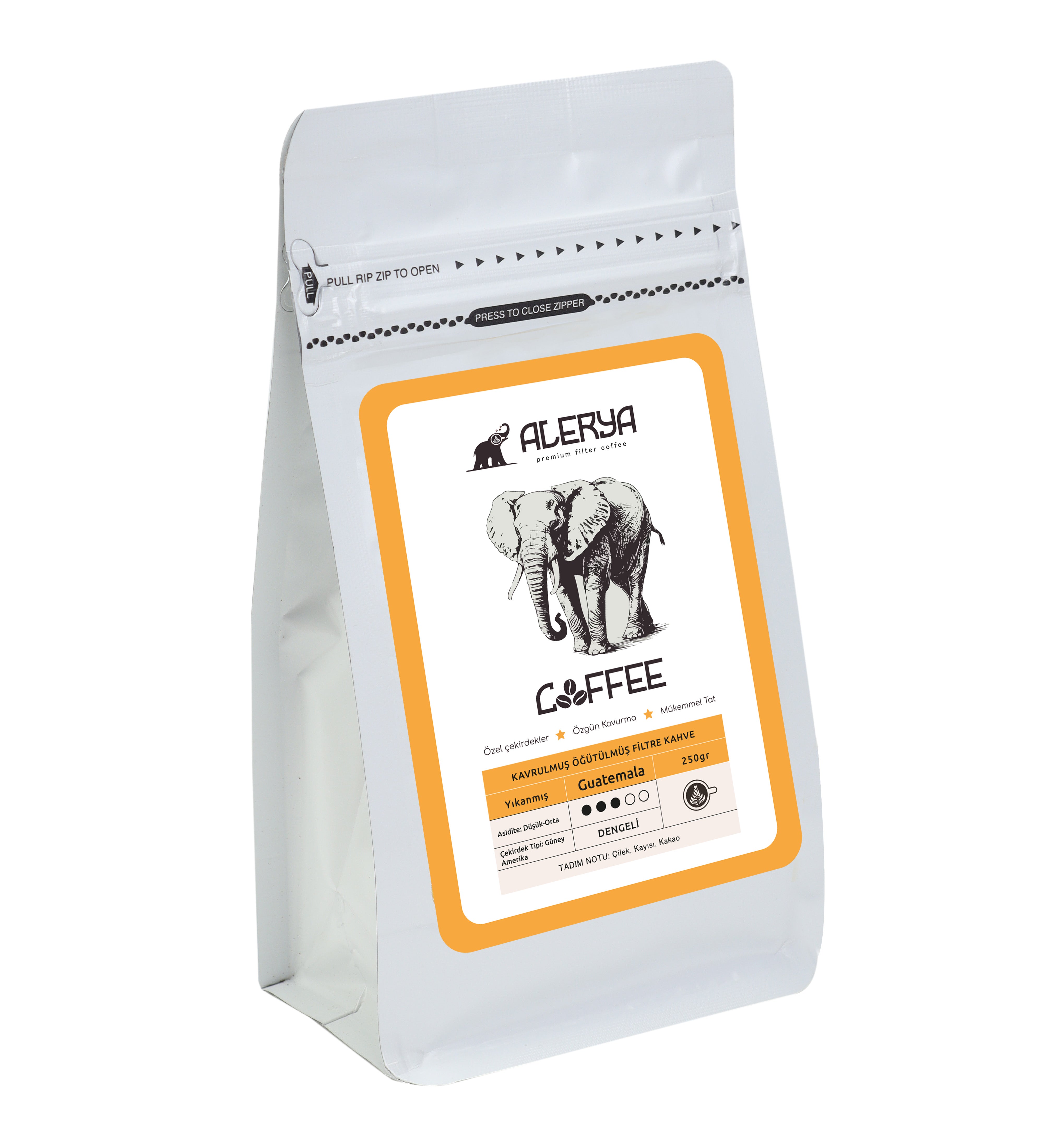 Alerya Guatemala Filtre Kahve 250g
