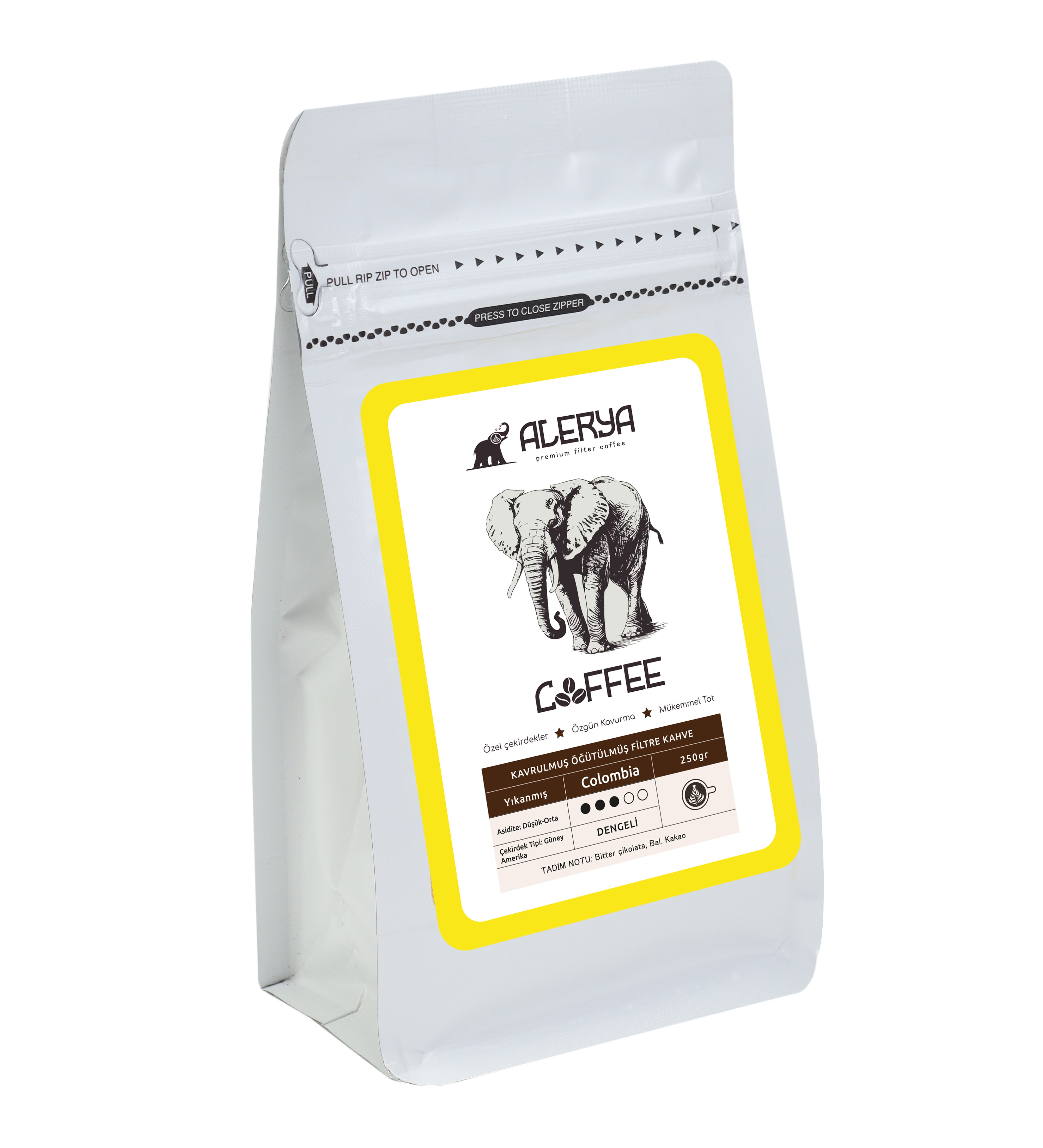 Alerya Colombia Filtre Kahve 250g